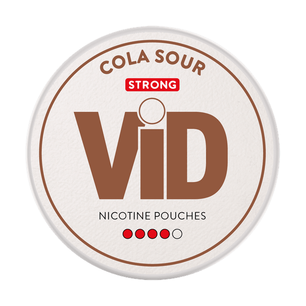 ViD Sour Cola Strong nikotínové vrecúška