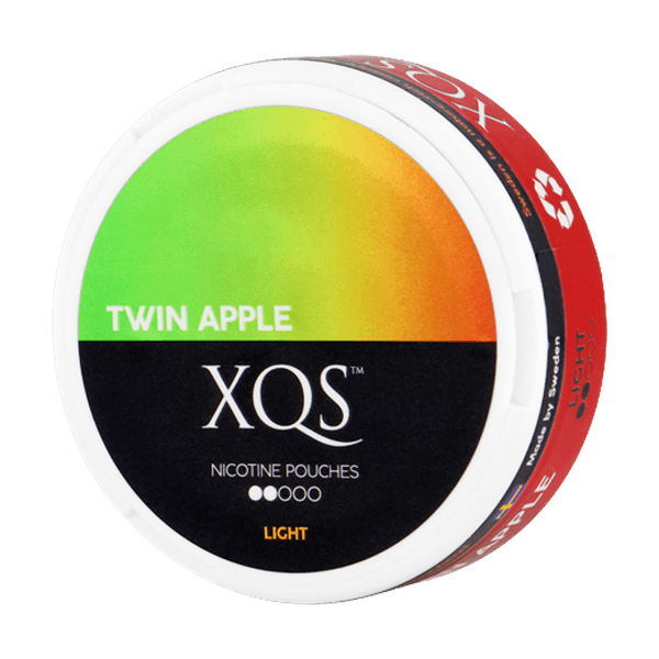 XQS Twin Apple Light nikotínové vrecúška