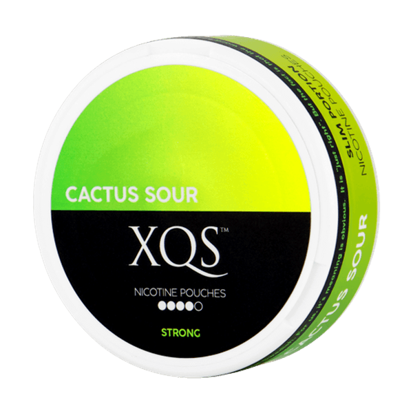 XQS Cactus Sour Strong nicotine pouches