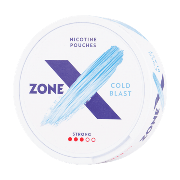 ZoneX Cold Blast Strong nikotínové vrecúška