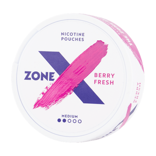 ZoneX Berry Fresh nikotínové vrecúška