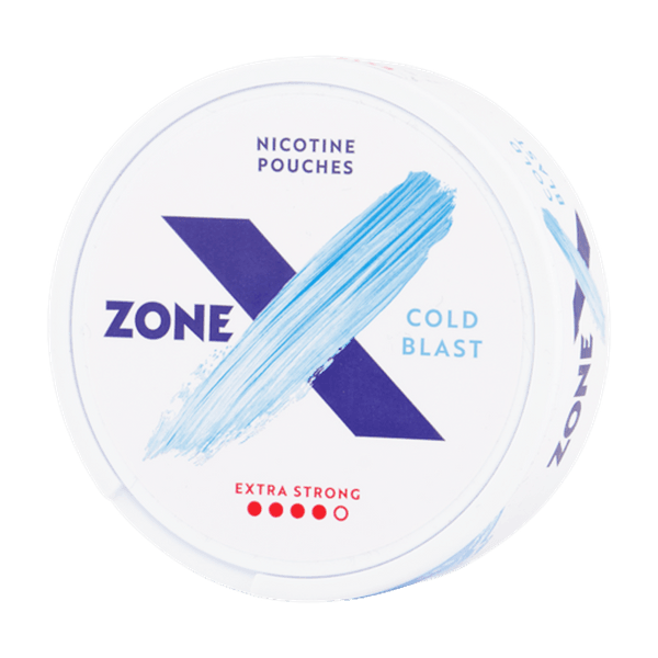 ZoneX Cold Blast Extra Strong nikotínové vrecúška