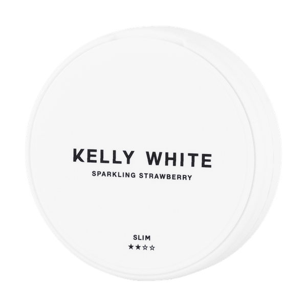 Kelly White Sparkling Strawberry nikotínové vrecúška