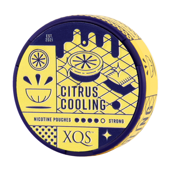 XQS Citrus Cooling Strong nikotínové vrecúška