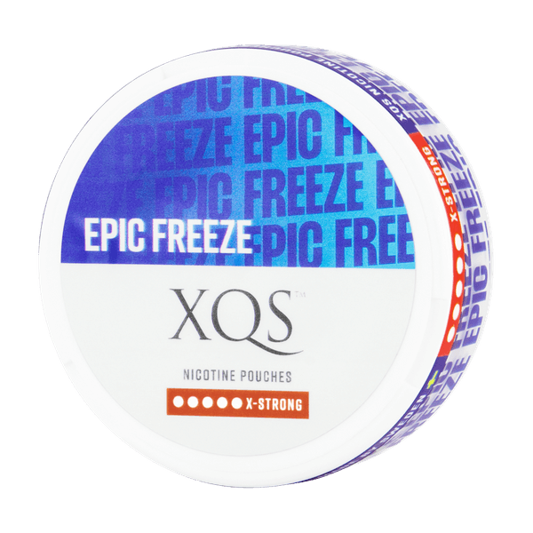 XQS Epic Freeze X-Strong nikotínové vrecúška