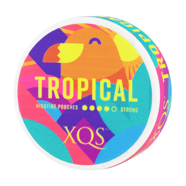 XQS Tropical Strong nikotínové vrecúška