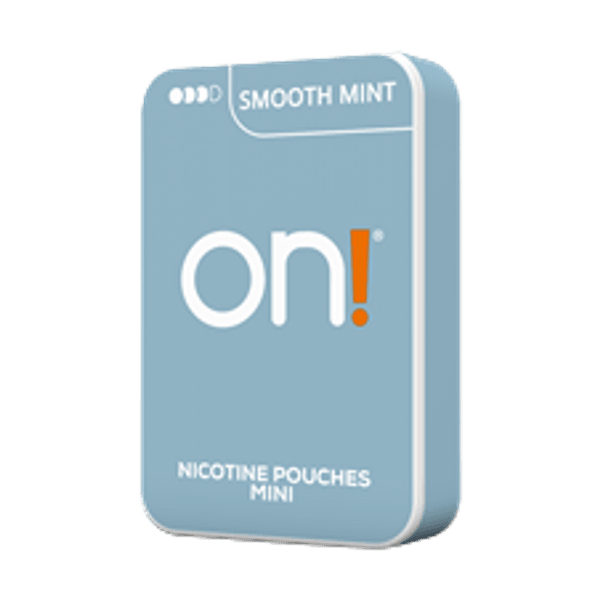 on! Smooth Mint 6mg nikotínové vrecúška