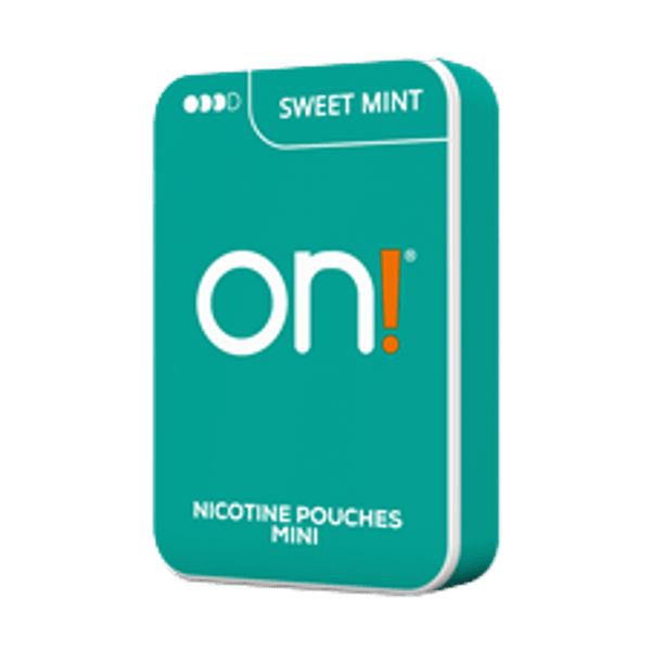 on! Sweet Mint 6mg nikotínové vrecúška