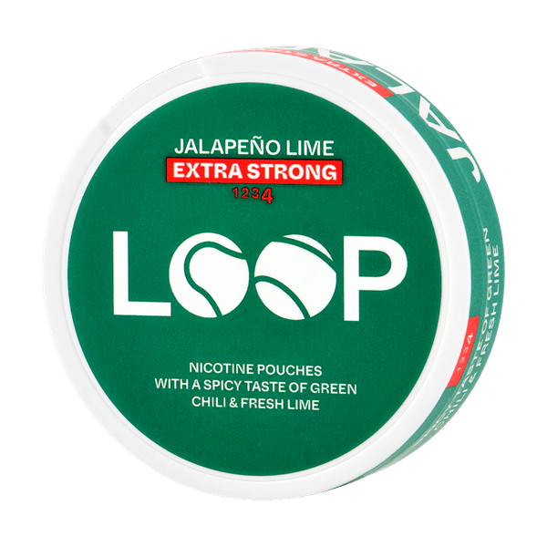 LOOP Jalapeno Lime Extra Strong nikotínové vrecúška