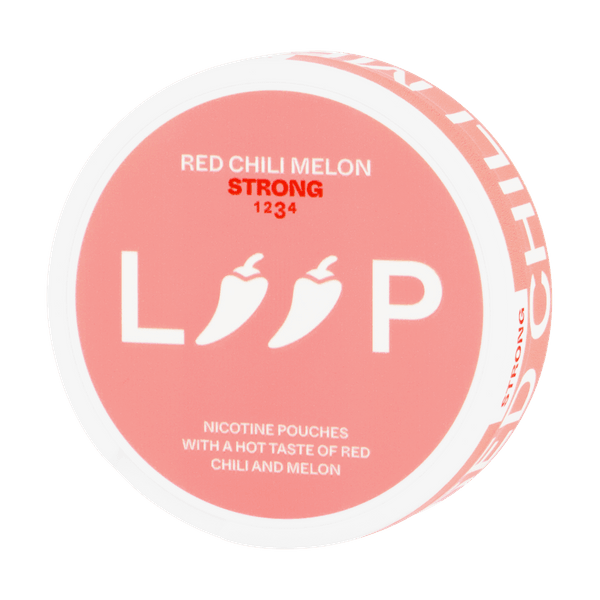 LOOP Red Chili Melon Strong nikotínové vrecúška