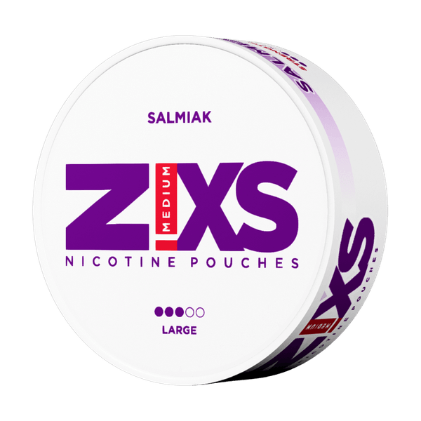 ZIXS Salmiak Slim nicotine pouches