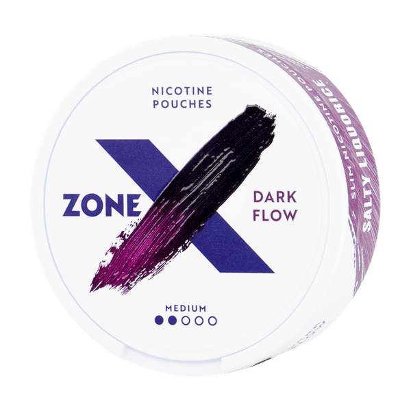 Pouches de nicotina ZoneX Dark Flow