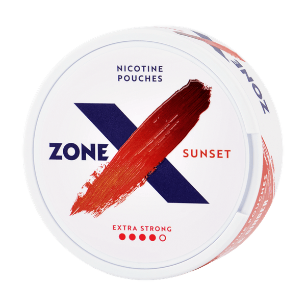 ZoneX Sunset Extra Strong nikotínové vrecúška