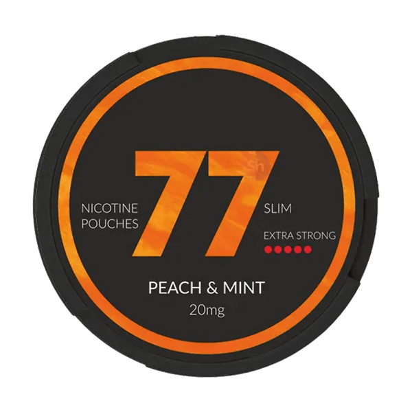 77 Peach Mint Medium nikotínové vrecúška