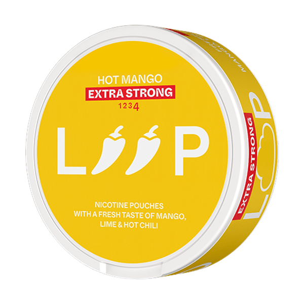 LOOP Hot Mango Xtra strong nikotínové vrecúška