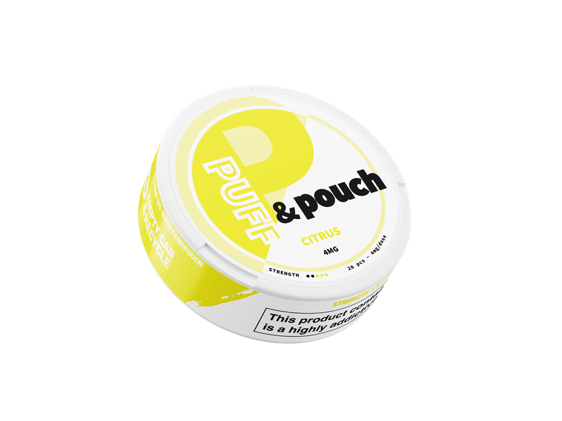 Puff and Pouch Citrus 4mg nikotínové vrecúška