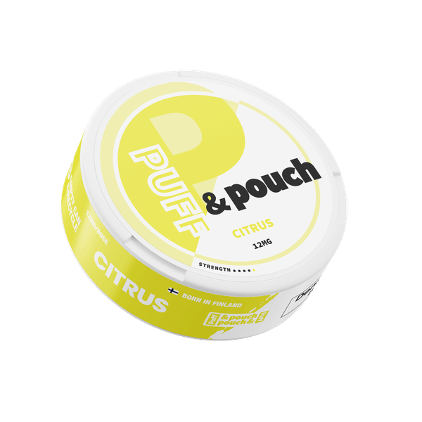 Puff and Pouch Citrus strong 12mg nikotínové vrecúška