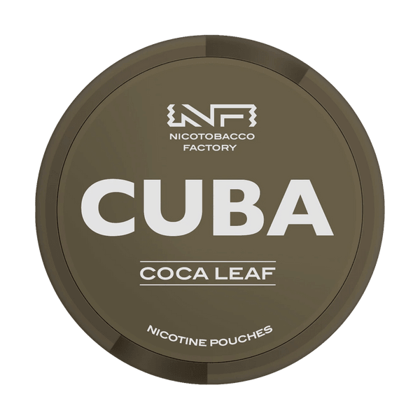 CUBA Coca Leaf nikotínové vrecúška