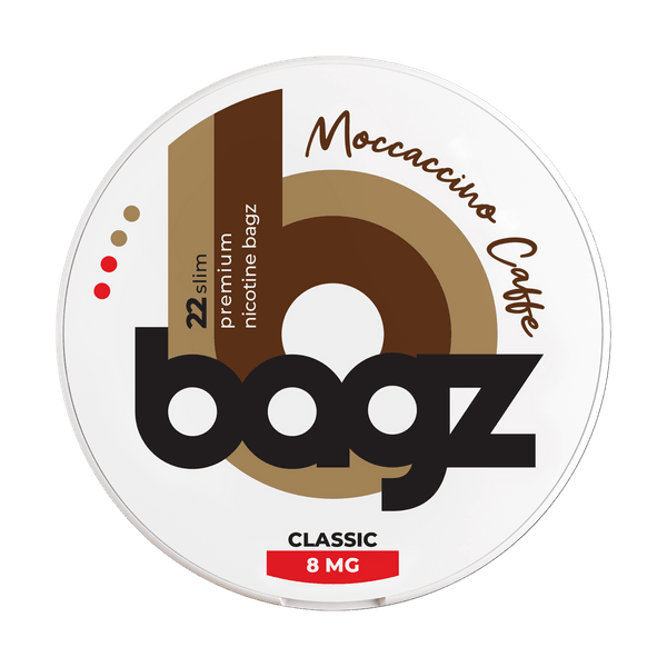 Bagz Bagz Moccaccino 8mg nikotínové vrecúška