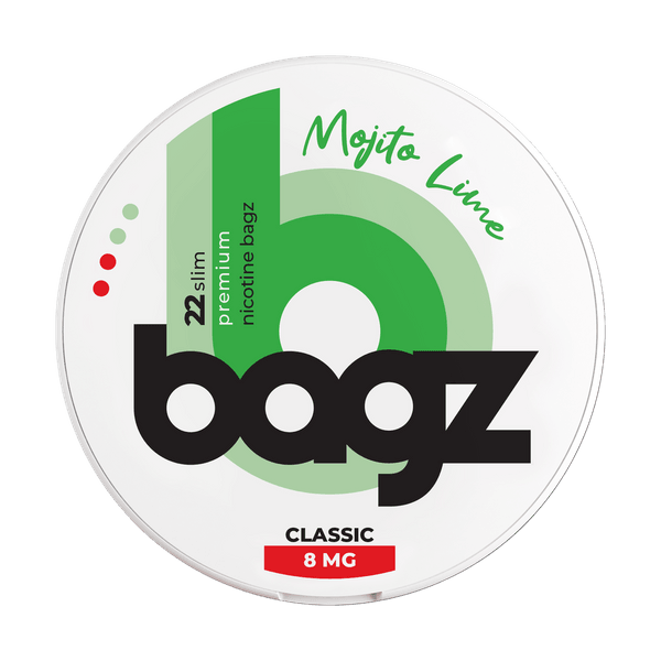 Bagz Mojito Lime 8mg nikotínové vrecúška