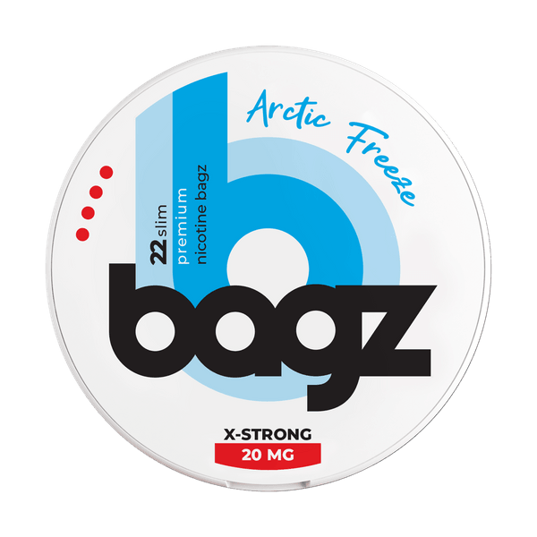 Bagz Arctic Freeze Max 20mg nikotínové vrecúška