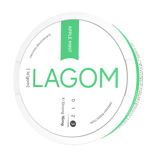 LAGOM Lagom Apple Mint 16mg nikotínové vrecúška