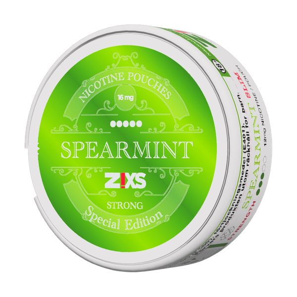 ZIXS Spearmint nikotínové vrecúška