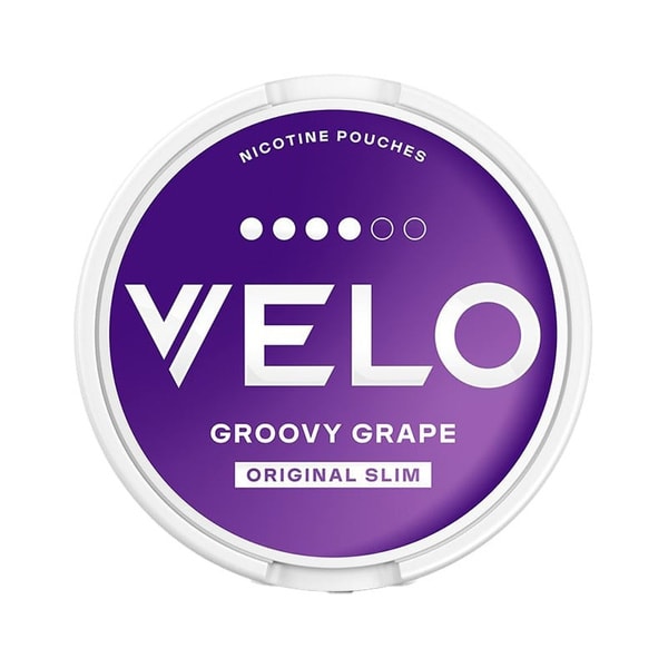 VELO Groovy Grape nikotínové vrecúška