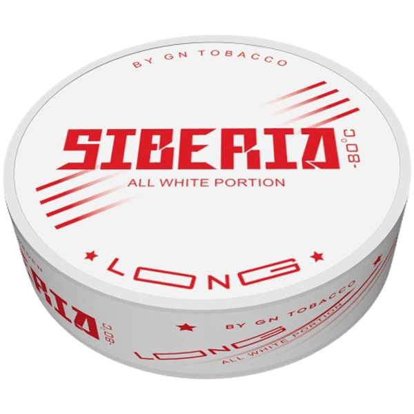 SIBERIA Siberia Slim Long nikotínové vrecúška