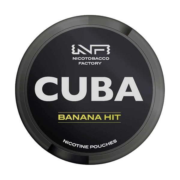 CUBA Cuba Banana Hit nikotínové vrecúška