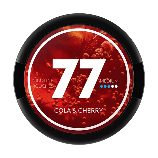 77 Cola Cherry Medium nikotínové vrecúška