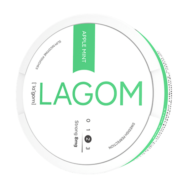 LAGOM Lagom Apple Mint Light 4mg nikotínové vrecúška