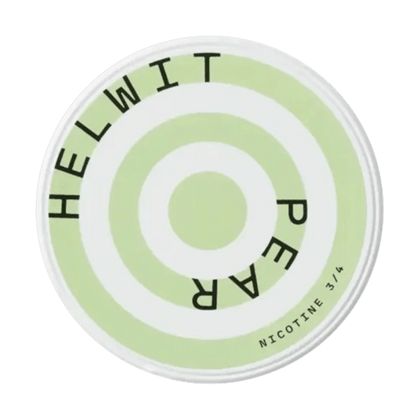 Pouches de nicotina Helwit Pear 9mg