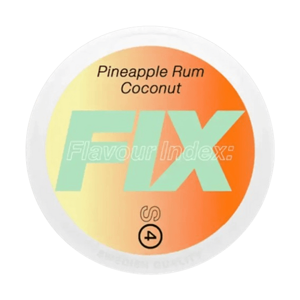 Fix Fix Pineapple Rum Coconut 14mg nikotínové vrecúška