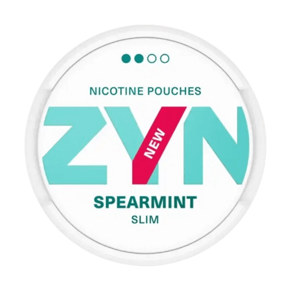 ZYN Spearmint Slim Light 9mg nikotínové vrecúška