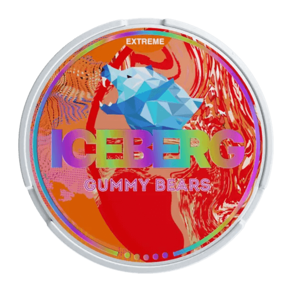 ICEBERG Gummy Bears Extreme nikotínové vrecúška