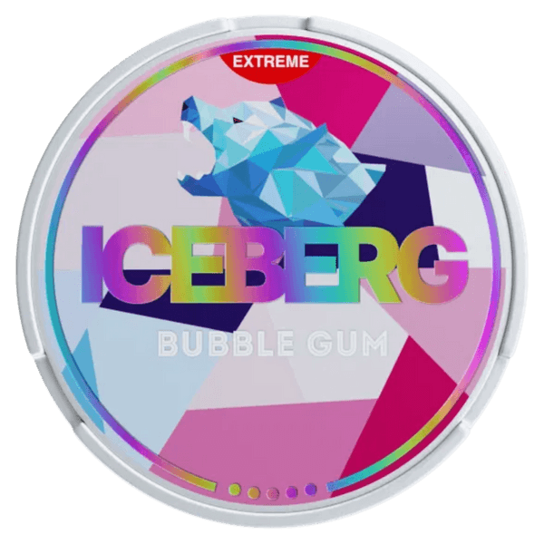 ICEBERG Bubble Gum Extreme nikotínové vrecúška