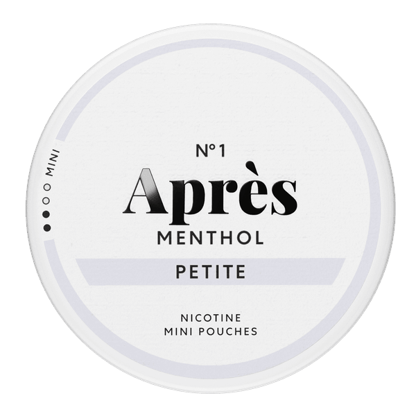 Après Menthol Mini nicotine pouches