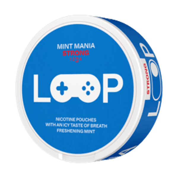 LOOP Mint Mania Strong nikotínové vrecúška