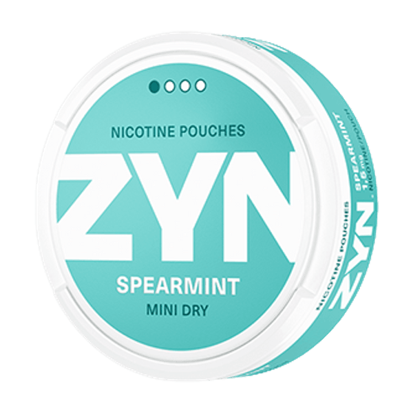 ZYN Spearmint Mini Dry nicotine pouches