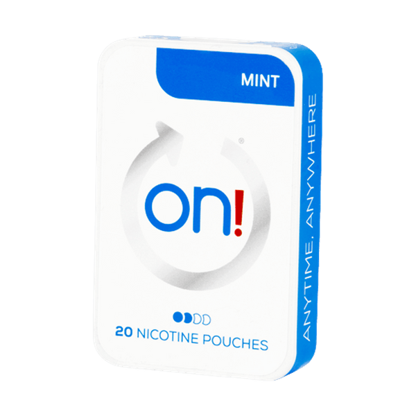 on! Mint Mini Dry 3mg nikotínové vrecúška