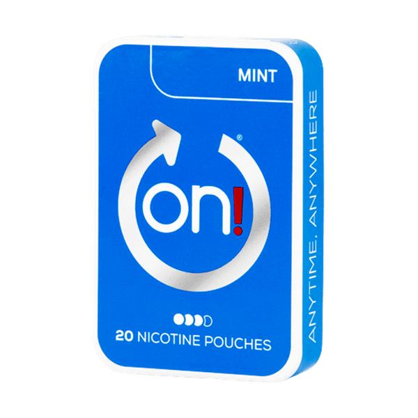 on! Mint Mini Dry 6mg nikotínové vrecúška