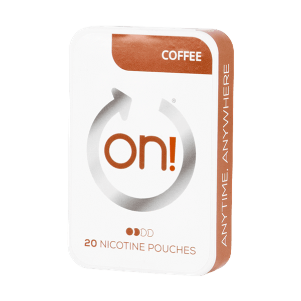 on! Coffee Mini Dry 3mg nikotínové vrecúška