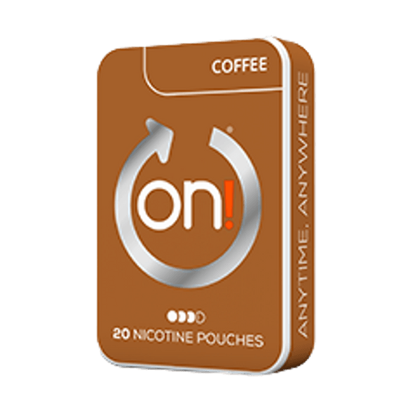 on! Coffee 6mg nikotínové vrecúška