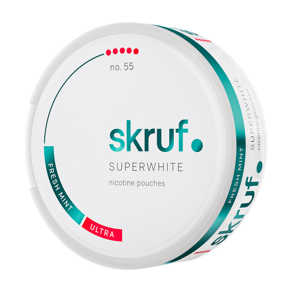 SKRUF Fresh Mint Ultra no 55 nikotínové vrecúška