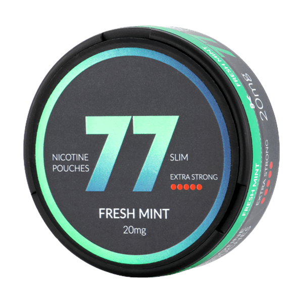 77 Fresh Mint Medium nikotínové vrecúška