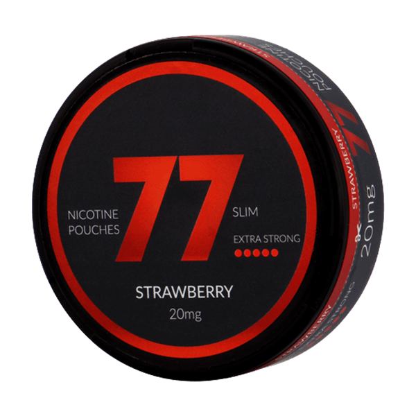 77 77 Strawberry Medium nikotínové vrecúška