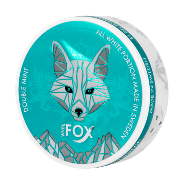 WHITE FOX Double Mint nikotínové vrecúška