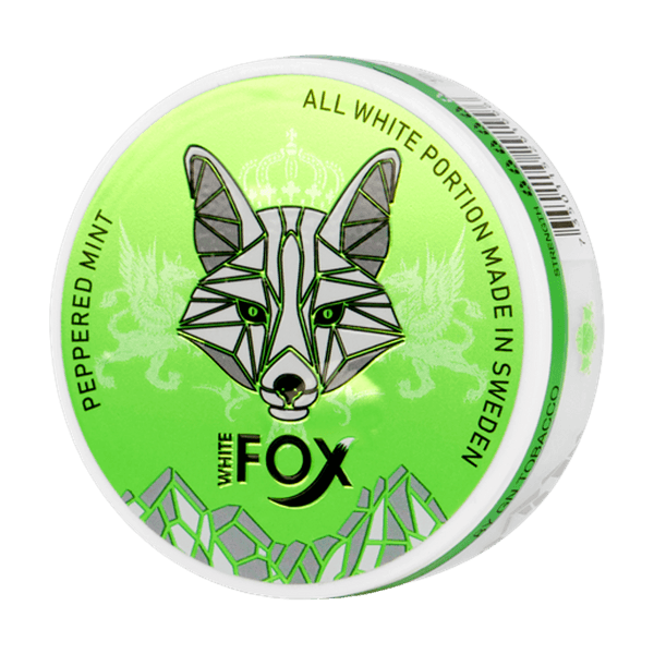 WHITE FOX Peppermint nikotínové vrecúška